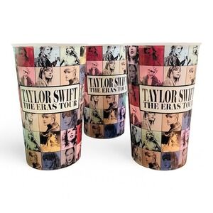 Taylor Swift The Eras Tour Movie Cup‎ AMC Exclusive NEW Set Of 3